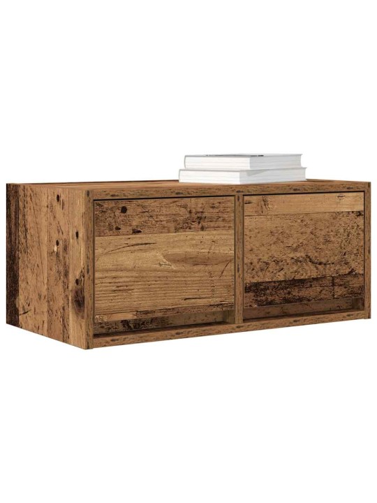 Tv skříňky 2 ks staré dřevo 60x31x25,5 cm dřevěné konstrukce