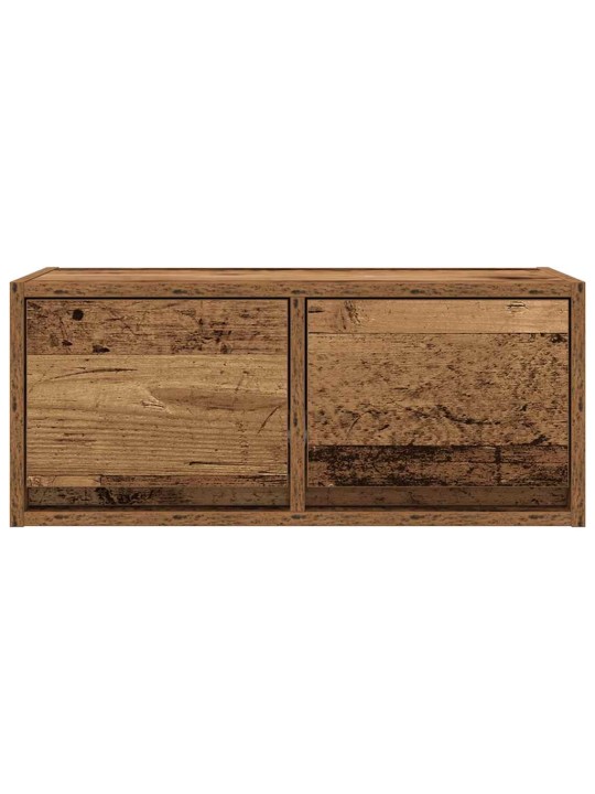 Tv skříňky 2 ks staré dřevo 60x31x25,5 cm dřevěné konstrukce