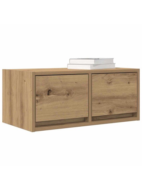 Tv skříňka dub artisan 60x31x25,5 cm kompozitní dřevo