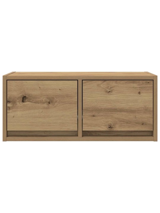 Tv skříňka dub artisan 60x31x25,5 cm kompozitní dřevo