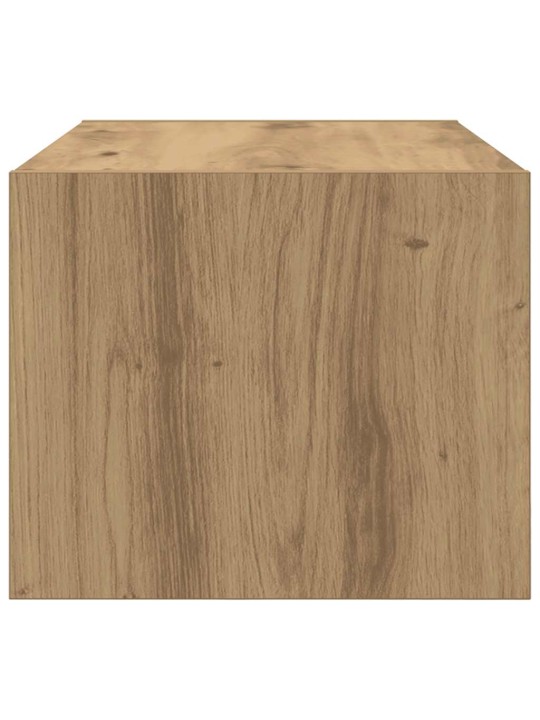 Tv skříňky 2 ks dub artisan 60x31x25,5 cm dřevěné konstrukce