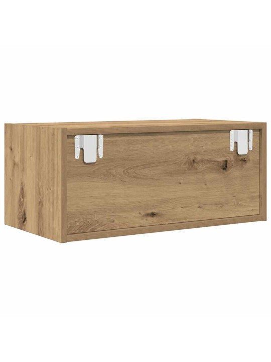 Tv skříňky 2 ks dub artisan 60x31x25,5 cm dřevěné konstrukce