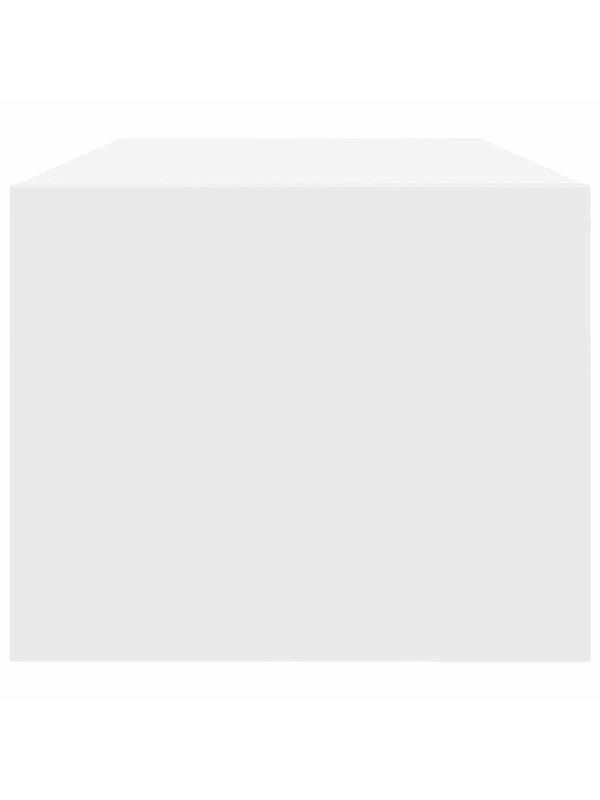 Tv skříňka bílá 80x31x25,5 cm kompozitní dřevo