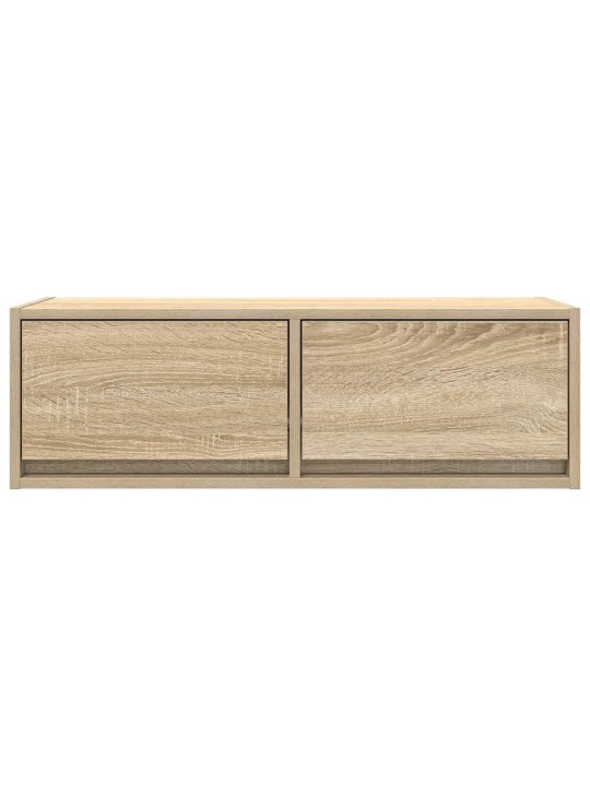 Tv skříňka dub sonoma 80x31x25,5 cm kompozitní dřevo