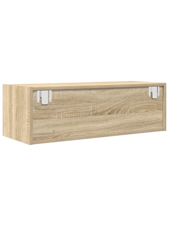 Tv skříňka dub sonoma 80x31x25,5 cm kompozitní dřevo