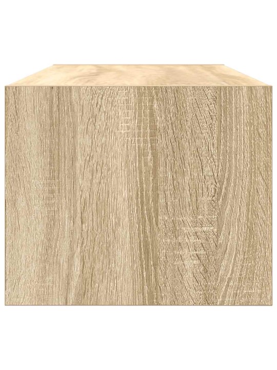 Tv skříňky 2 ks dub sonoma 80x31x25,5 cm dřevěné konstrukce