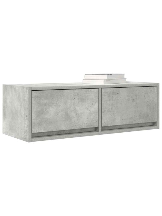 Tv skříňka betonově šedá 80x31x25,5 cm kompozitní dřevo