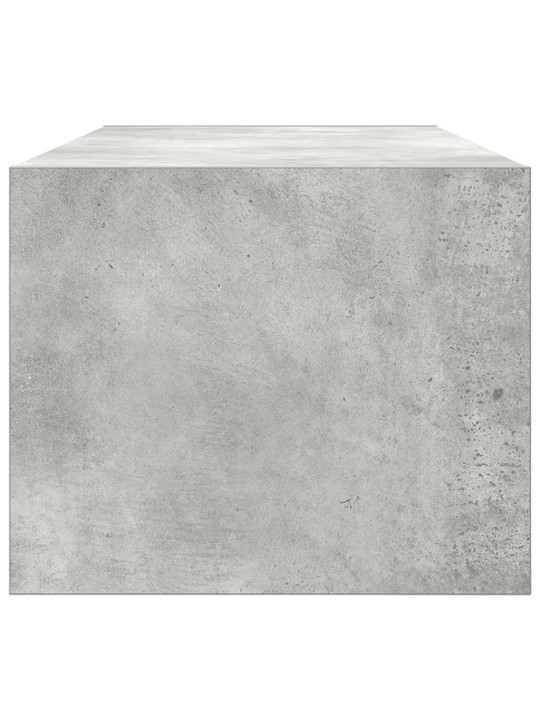 Tv skříňka betonově šedá 80x31x25,5 cm kompozitní dřevo