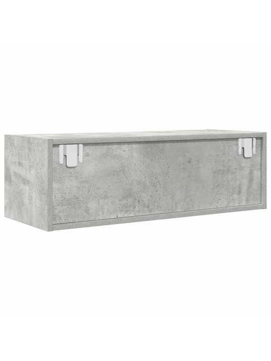 Tv skříňka betonově šedá 80x31x25,5 cm kompozitní dřevo