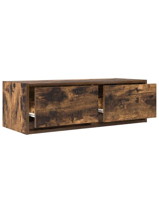 Tv skříňky 2 ks kouřový dub 80x31x25,5 cm dřevěné konstrukce