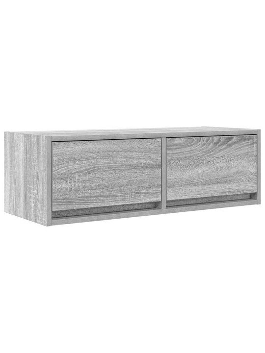 Tv skříňka šedá sonoma 80x31x25,5 cm kompozitní dřevo