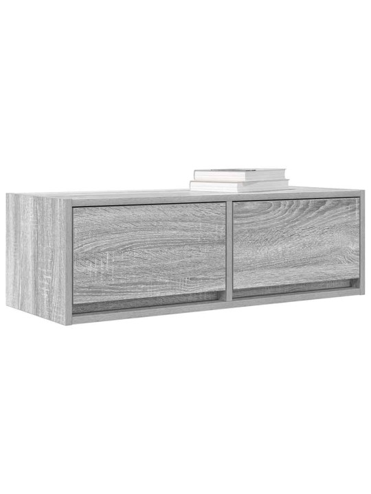 Tv skříňka šedá sonoma 80x31x25,5 cm kompozitní dřevo
