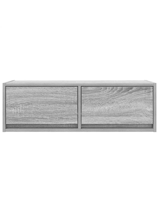 Tv skříňka šedá sonoma 80x31x25,5 cm kompozitní dřevo