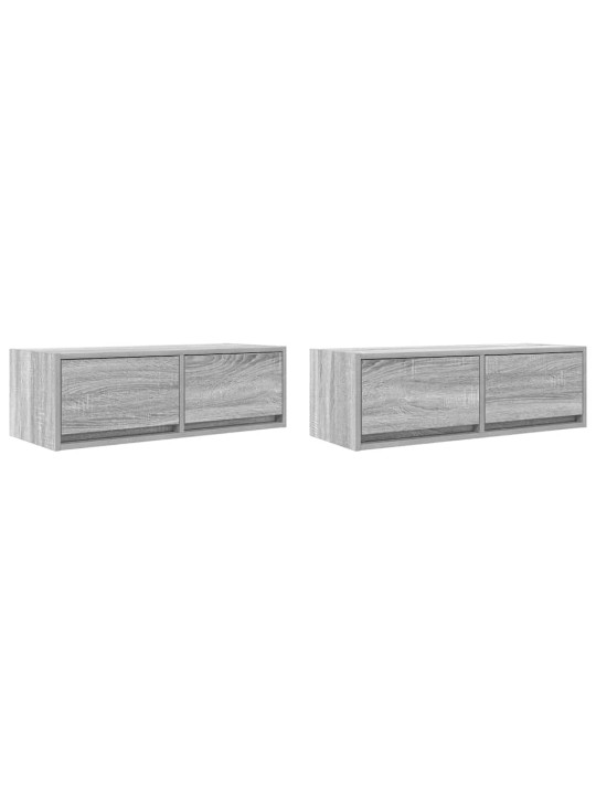 Tv skříňka šedá sonoma 80x31x25,5 cm kompozitní dřevo