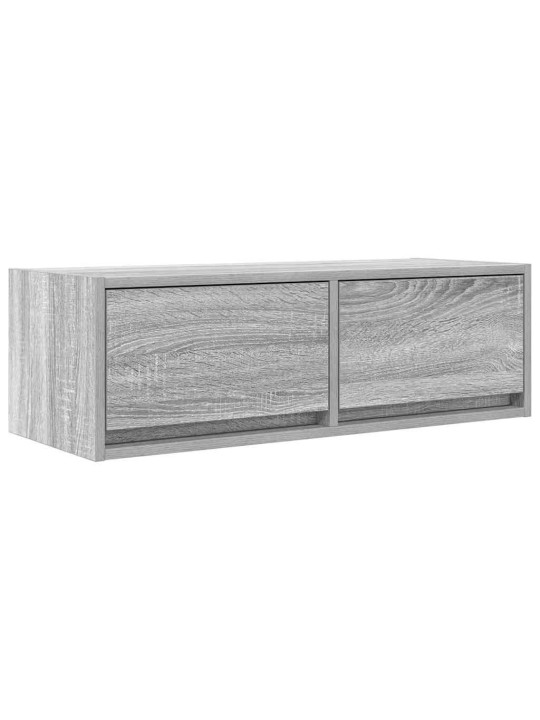 Tv skříňka šedá sonoma 80x31x25,5 cm kompozitní dřevo