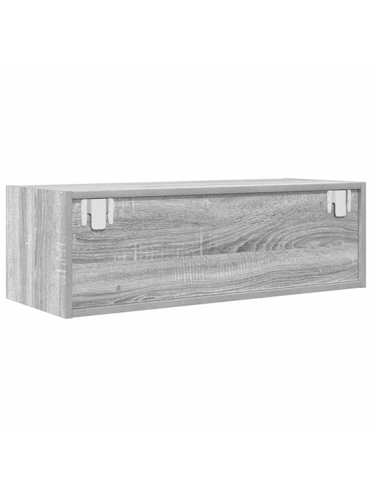 Tv skříňka šedá sonoma 80x31x25,5 cm kompozitní dřevo