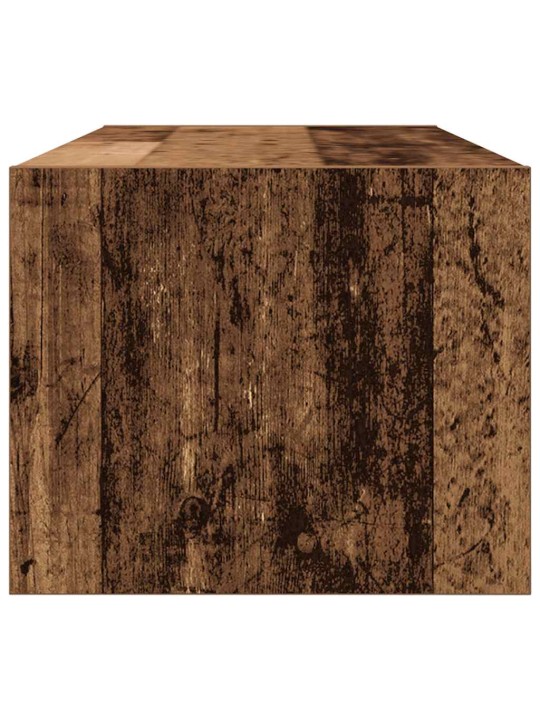 Tv skříňka starého dřeva 80x31x25,5 cm kompozitní dřevo