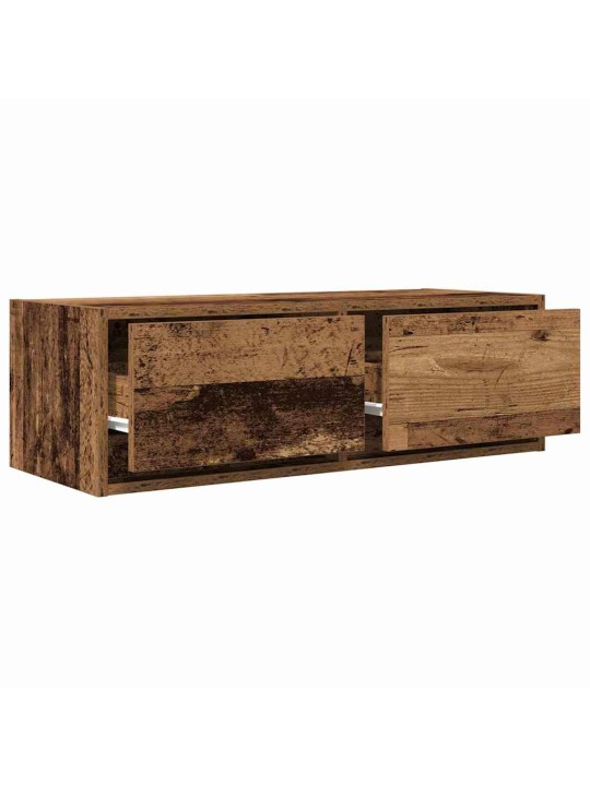 Tv skříňky 2 ks staré dřevo 80x31x25,5 cm dřevěné konstrukce