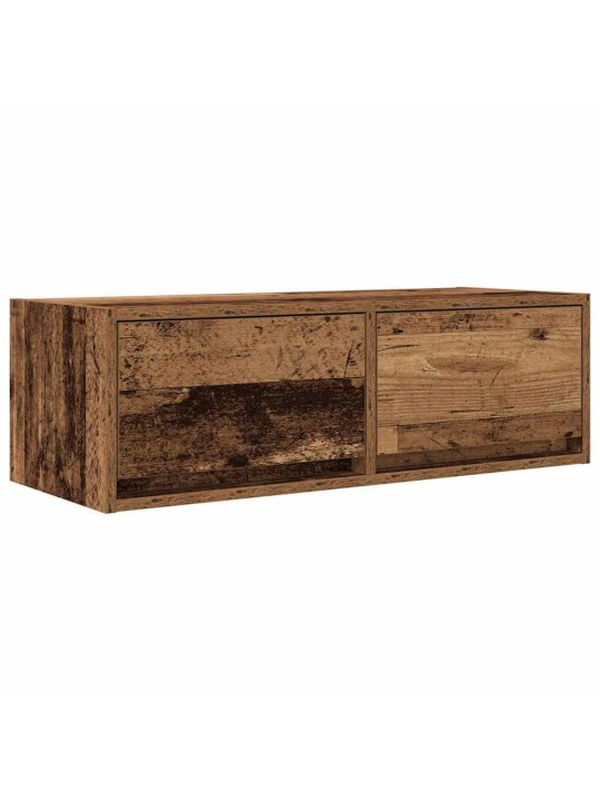 Tv skříňky 2 ks staré dřevo 80x31x25,5 cm dřevěné konstrukce