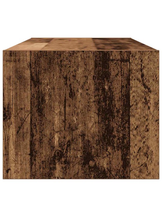 Tv skříňky 2 ks staré dřevo 80x31x25,5 cm dřevěné konstrukce
