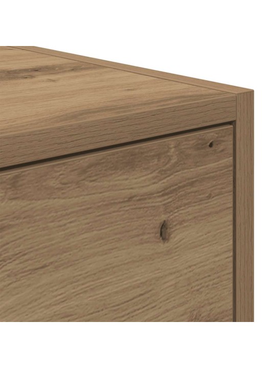 Tv skříňka dub artisan 80x31x25,5 cm kompozitní dřevo