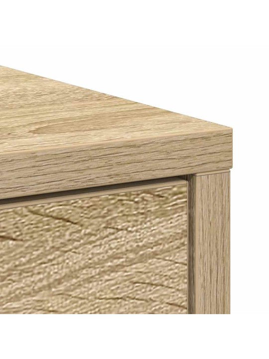Příborník se zásuvkou sonoma dub 80x34x76 cm dřevěné konstrukce