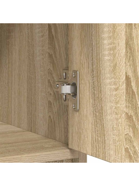 Příborník se zásuvkou sonoma dub 80x34x76 cm dřevěné konstrukce