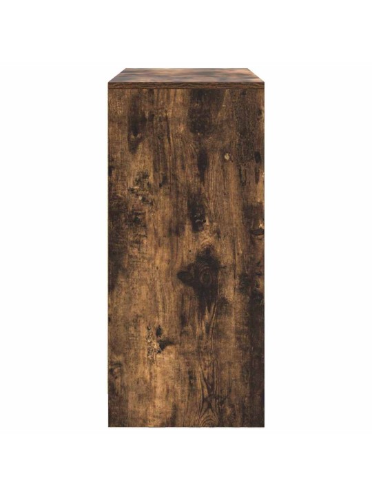 Příborník se zásuvkou kouřový dub 80x34x76cm dřevěná konstrukce