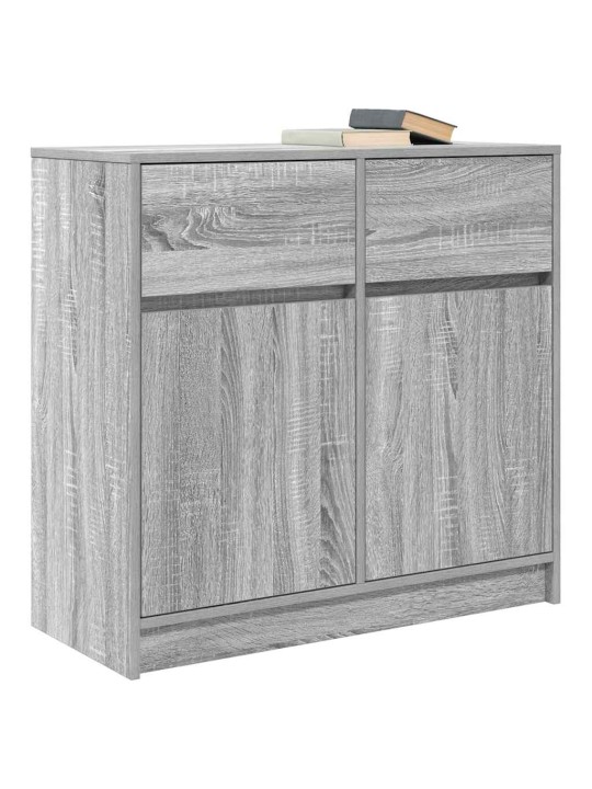 Příborník se zásuvkou grey sonoma 80x34x76cm dřevěná konstrukce