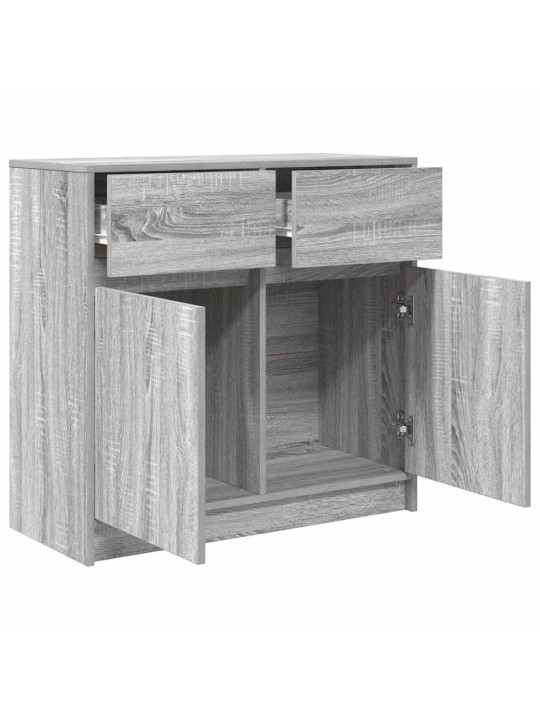 Příborník se zásuvkou grey sonoma 80x34x76cm dřevěná konstrukce