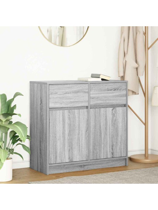 Příborník se zásuvkou grey sonoma 80x34x76cm dřevěná konstrukce
