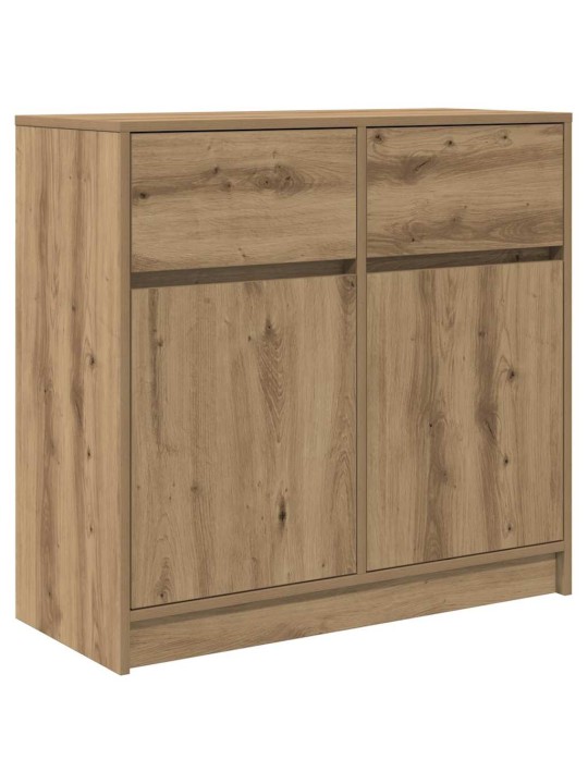 Příborník se zásuvkou artisan dub 80x34x76cm dřevěná konstrukce