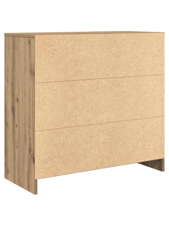 Příborník se zásuvkou artisan dub 80x34x76cm dřevěná konstrukce
