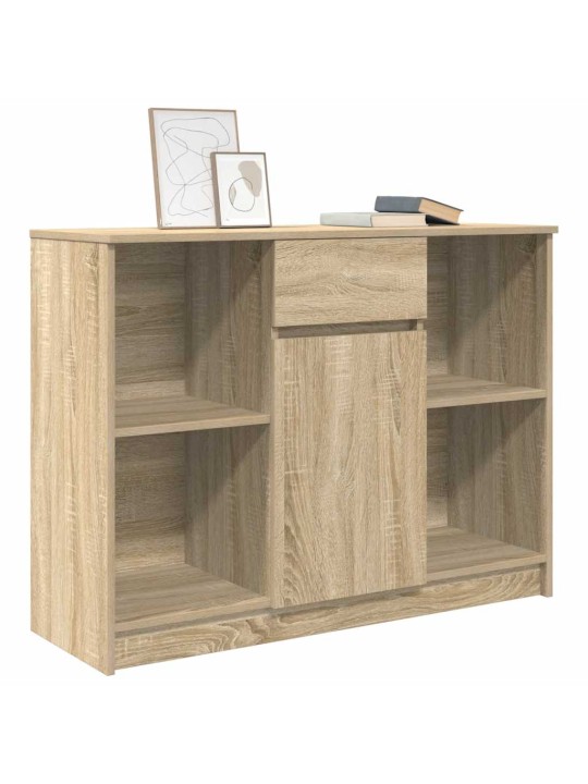 Příborník se zásuvkou sonoma dub 101x35x76 cm kompozitní dřevo