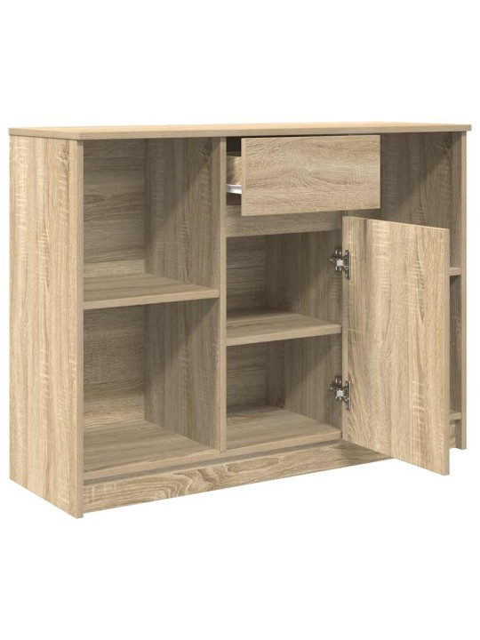Příborník se zásuvkou sonoma dub 101x35x76 cm kompozitní dřevo