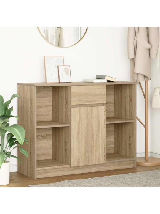 Příborník se zásuvkou sonoma dub 101x35x76 cm kompozitní dřevo