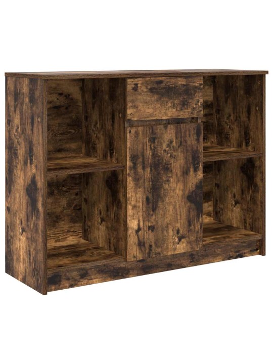 Příborník se zásuvkou kouřový dub 101x35x76 cm kompozitní dřevo