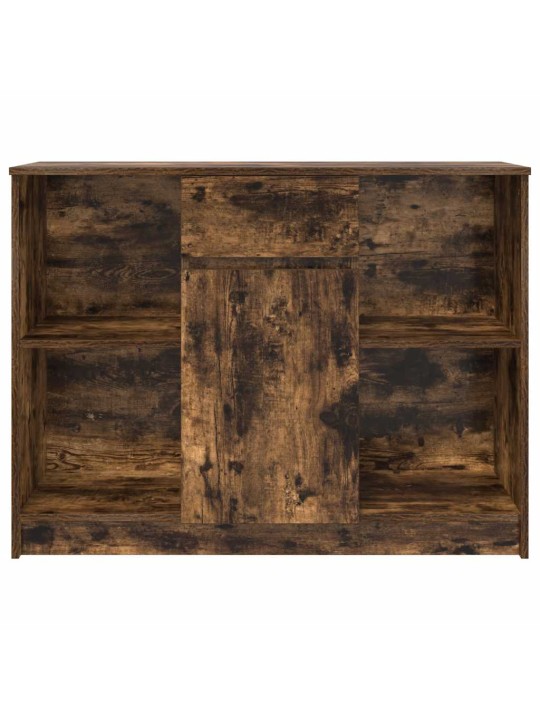 Příborník se zásuvkou kouřový dub 101x35x76 cm kompozitní dřevo