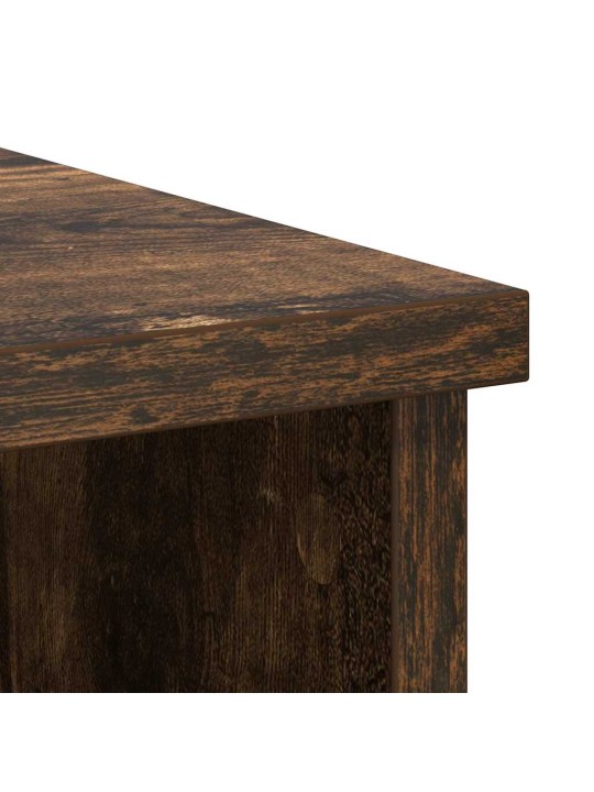 Příborník se zásuvkou kouřový dub 101x35x76 cm kompozitní dřevo