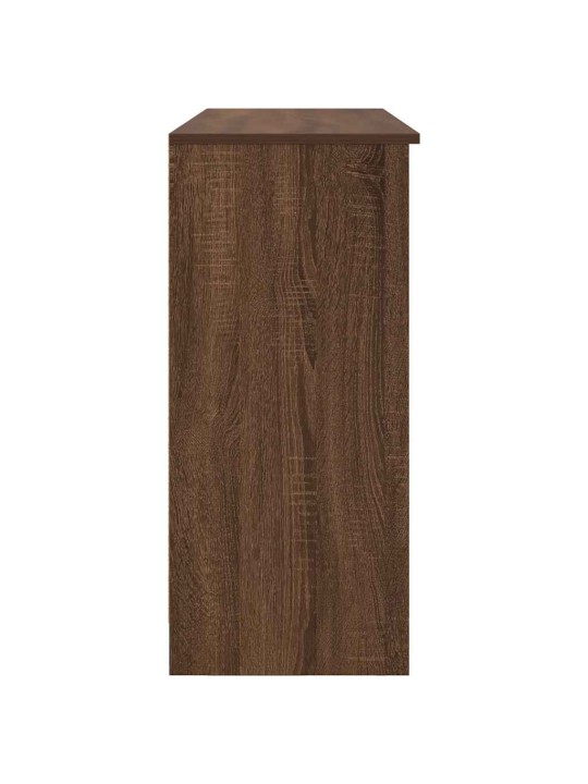 Příborník se zásuvkou hnědý dub 101x35x76 cm kompozitní dřevo