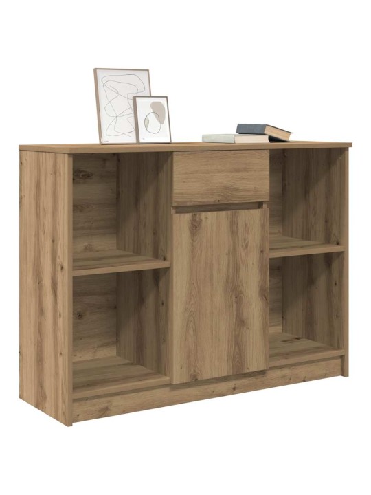 Příborník se zásuvkou artisan dub 101x35x76 cm kompozitní dřevo