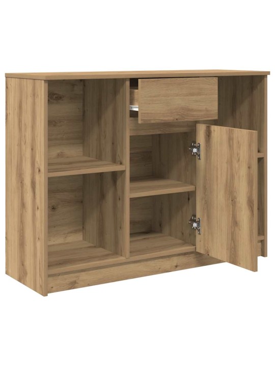 Příborník se zásuvkou artisan dub 101x35x76 cm kompozitní dřevo