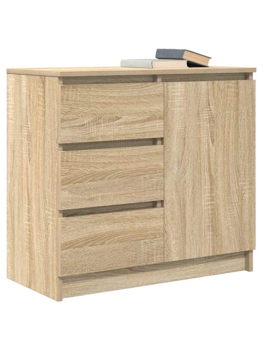 Příborník se zásuvkou sonoma dub 71x35x65 cm kompozitní dřevo