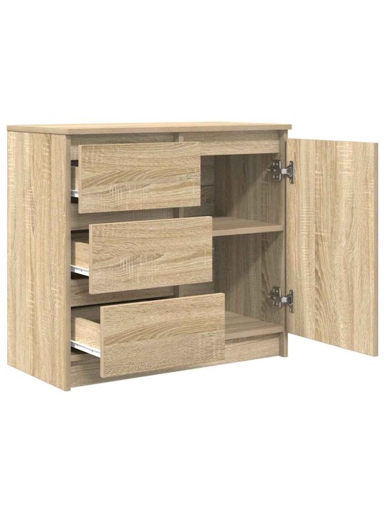Příborník se zásuvkou sonoma dub 71x35x65 cm kompozitní dřevo