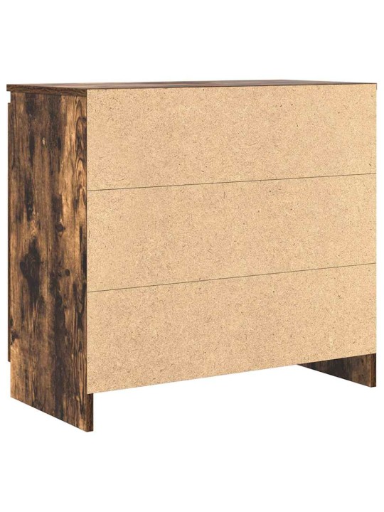 Příborník se zásuvkou kouřový dub 71x35x65 cm kompozitní dřevo