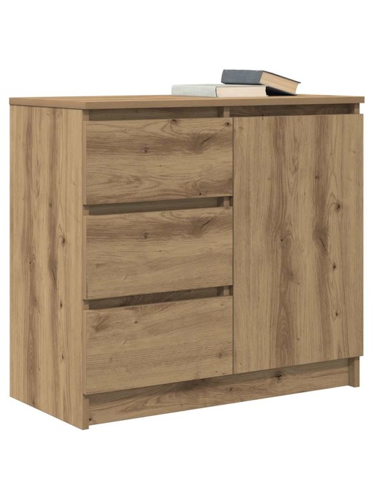 Příborník se zásuvkou artisan dub 71x35x65 cm kompozitní dřevo