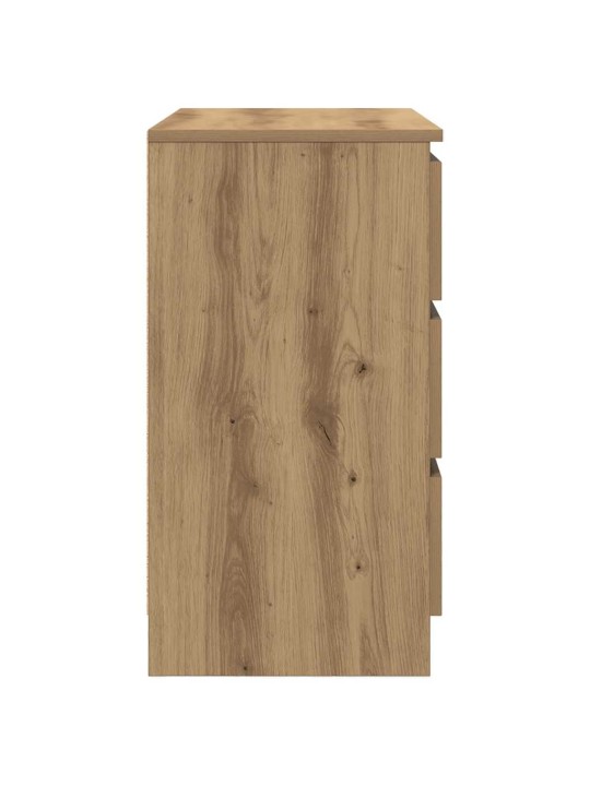 Příborník se zásuvkou artisan dub 71x35x65 cm kompozitní dřevo