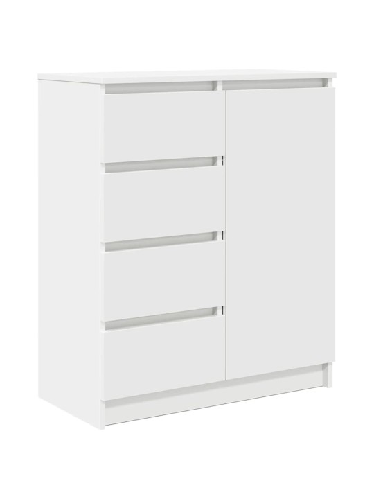 Příborník se zásuvkami bílý 71x35x84 cm kompozitní dřevo