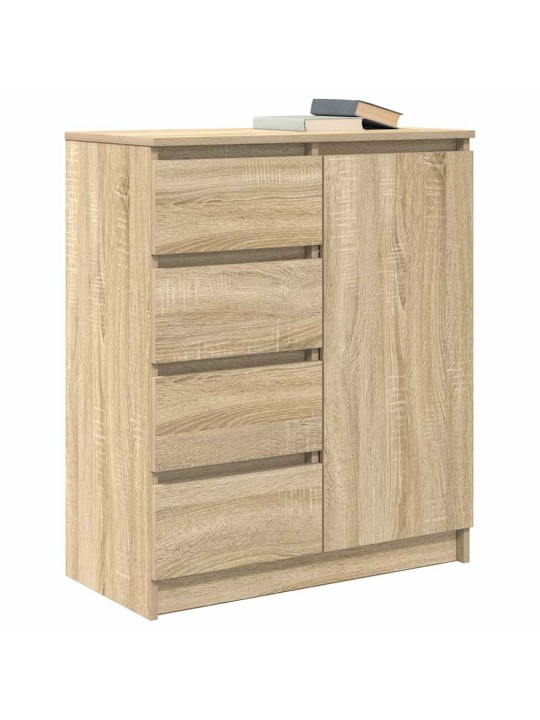 Příborník se zásuvkami dub sonoma 71x35x84 cm kompozitní dřevo