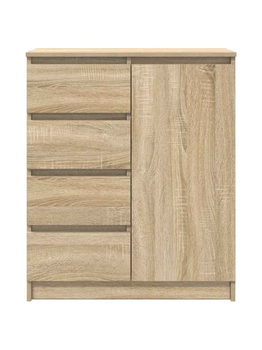 Příborník se zásuvkami dub sonoma 71x35x84 cm kompozitní dřevo